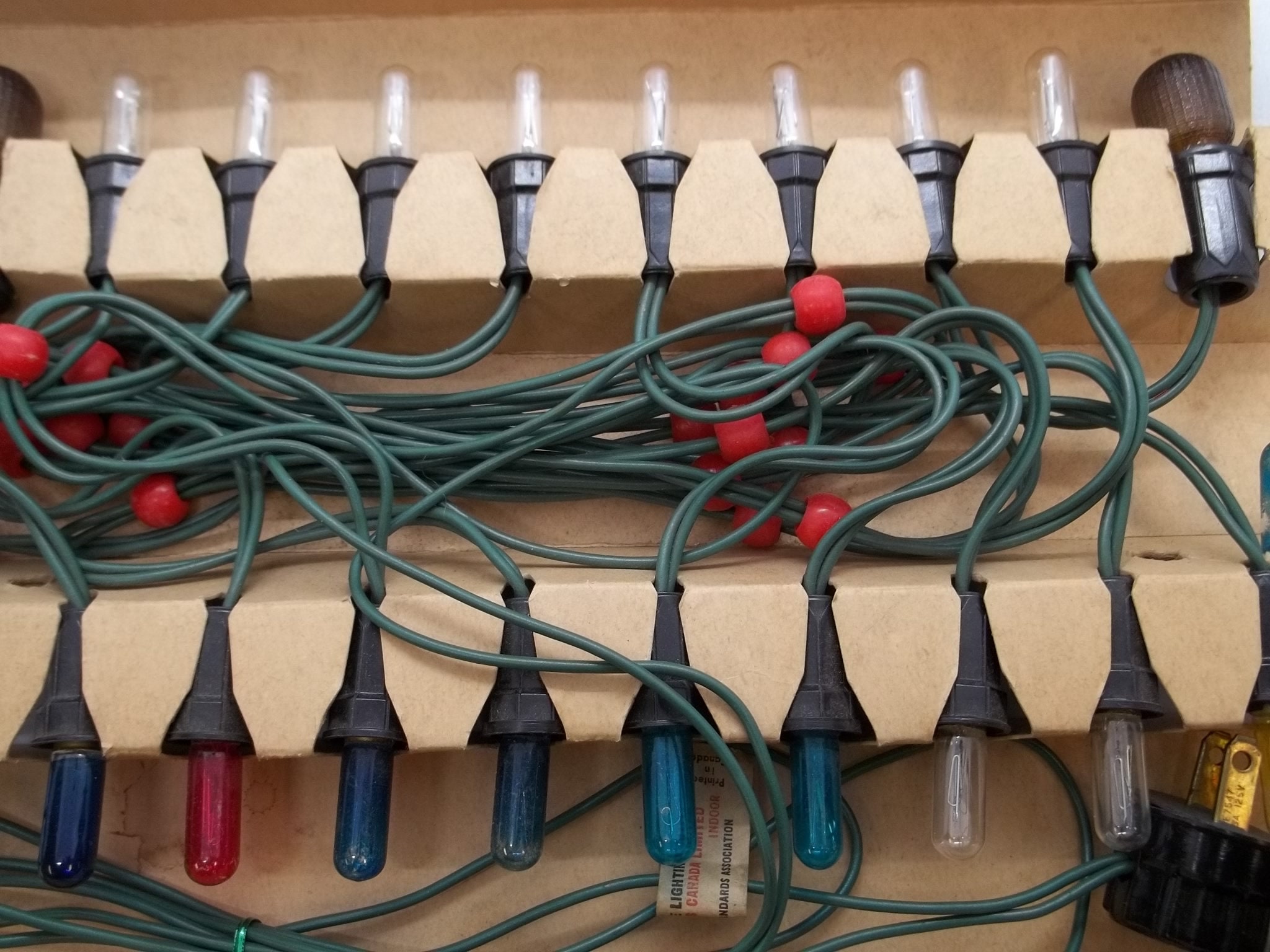 Vintage Noma Twinkle Christmas Tree Lights Santa Lites by Etsy