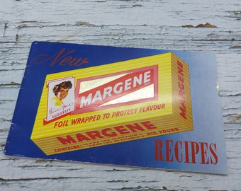 Vintage Margene Cookbook Recipe Booklet by Brenda York