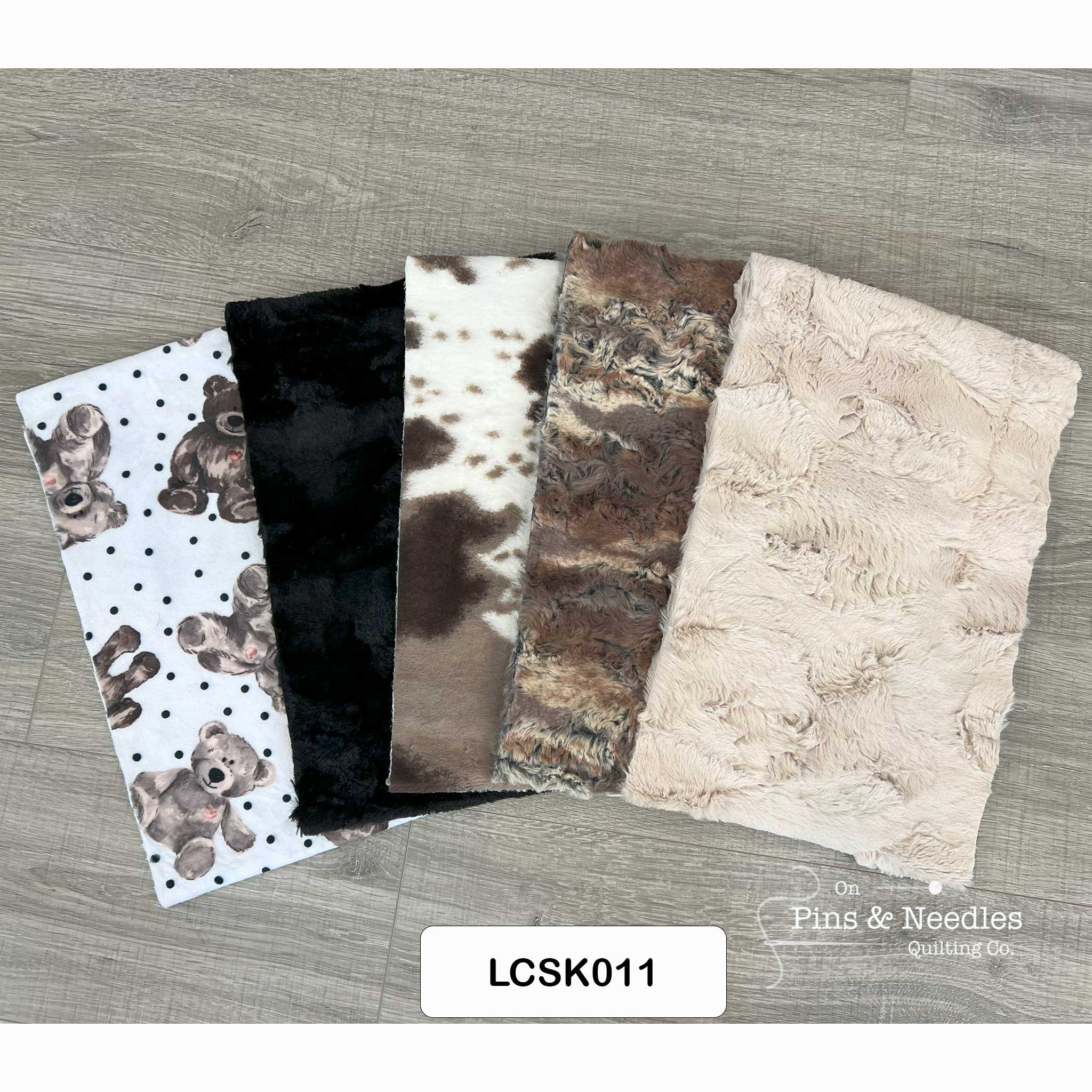 Limited Bundles 5 Pack of 10" X 60" Luxe Cuddle Strips - Shannon ...