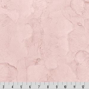 Shannon Fabrics Luxe Cuddle Hide Rosewater Minky Fabric
