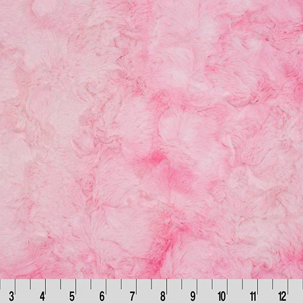 Shannon Fabrics Luxe Cuddle Galaxy Blush Minky Fabric