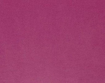 May include: A solid magenta colored fabric swatch. The fabric has a slightly textured surface.