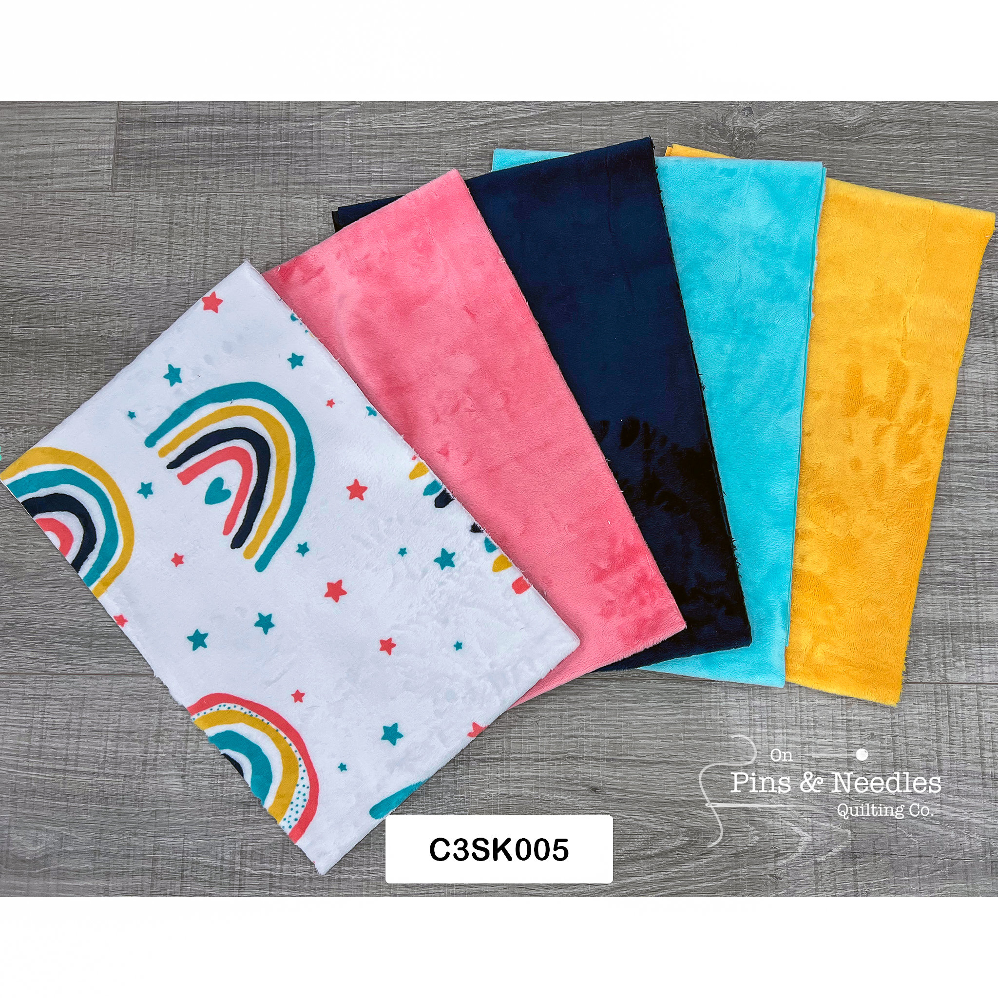 Limited Bundles 5 Pack of 10" X 60" Cuddle Strips - Shannon Fabrics - Etsy