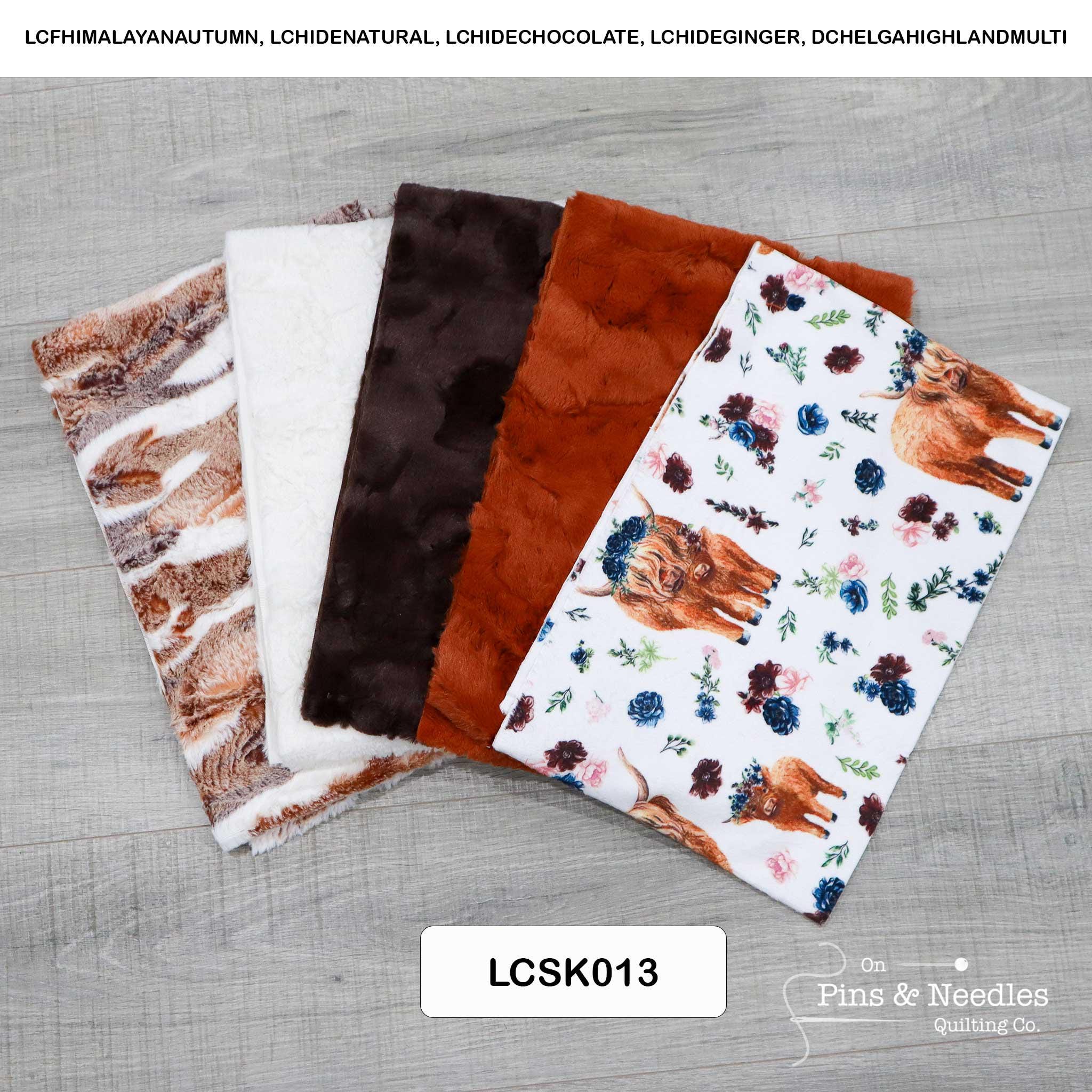 Limited Bundles 5 Pack of 10" X 60" Luxe Cuddle Strips - Shannon ...
