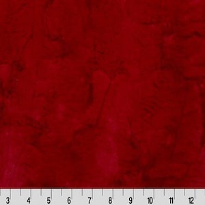 Shannon Fabrics Luxe Cuddle Hide Cardinal Minky Fabric