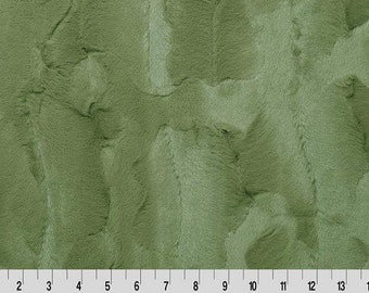 Shannon Fabrics Luxe Cuddle Mirage 80&quot; szeroka tkanina Basil Minky