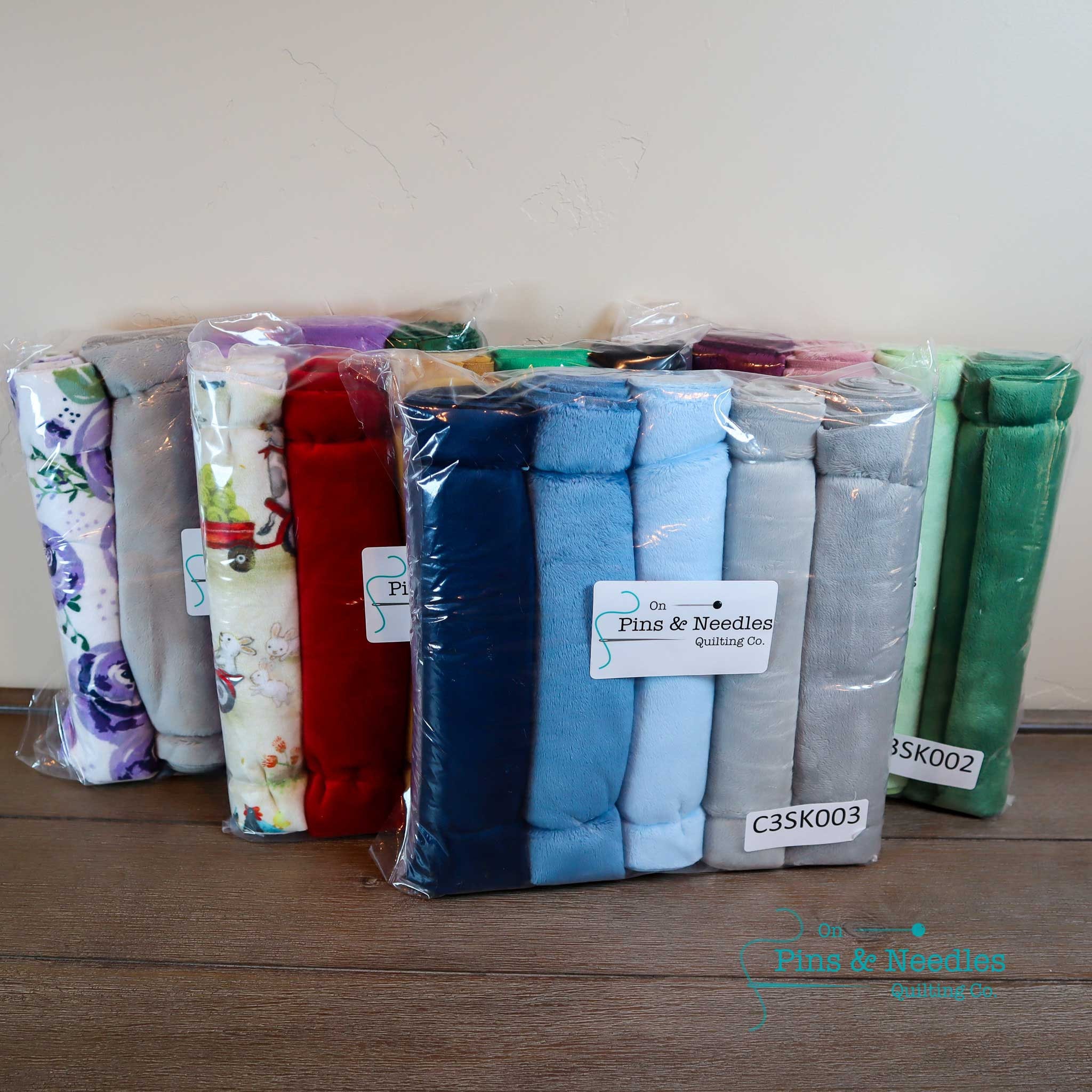 Limited Bundles 5 Pack of 10" X 60" Cuddle Strips - Shannon Fabrics - Etsy