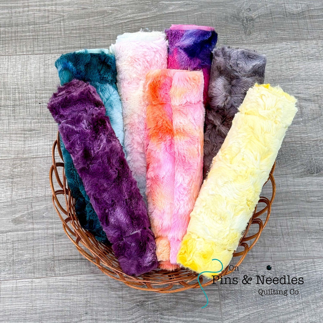 Shannon Fabrics 10" X 60" Luxe Cuddle Minky Fabric Strips - Etsy