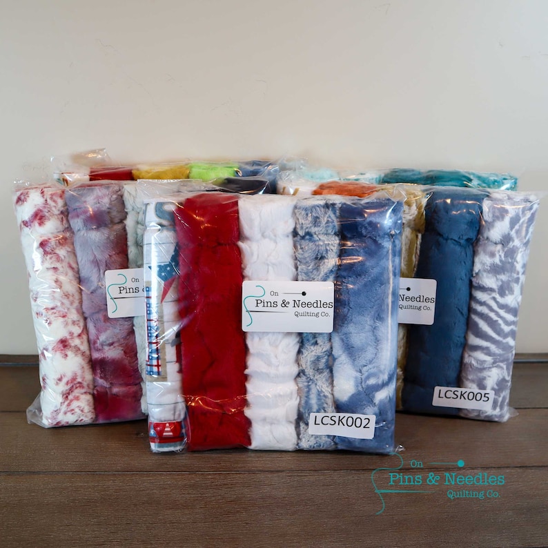 Limited Bundles 5 Pack of 10" X 60" Luxe Cuddle Strips - Shannon ...