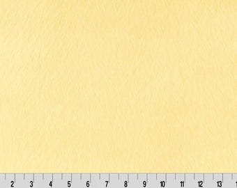Shannon Fabrics Luxe Cuddle Encore Banana Minky-stof