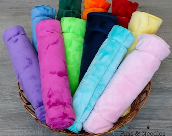 Shannon Fabrics 10" x 60" Cuddle 3 Solid Minky Strips