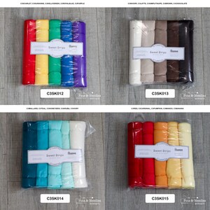 Limited Bundles 5 Pack of 10" X 60" Cuddle Strips - Shannon Fabrics - Etsy