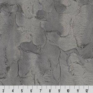 Shannon Fabrics Luxe Cuddle Hide Graphite Minky Fabric