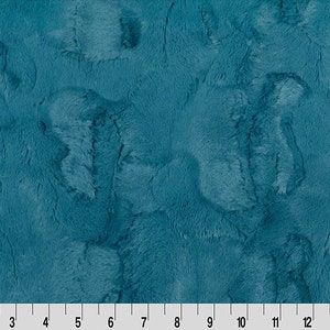 Shannon Fabrics Luxe Cuddle Hide Poseidon Minky Fabric