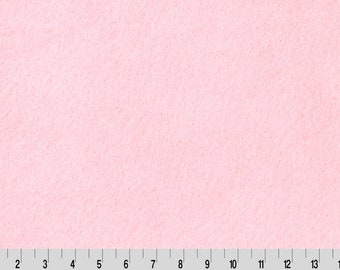 Shannon Fabrics Luxe Cuddle Encore babyroze nertsstof