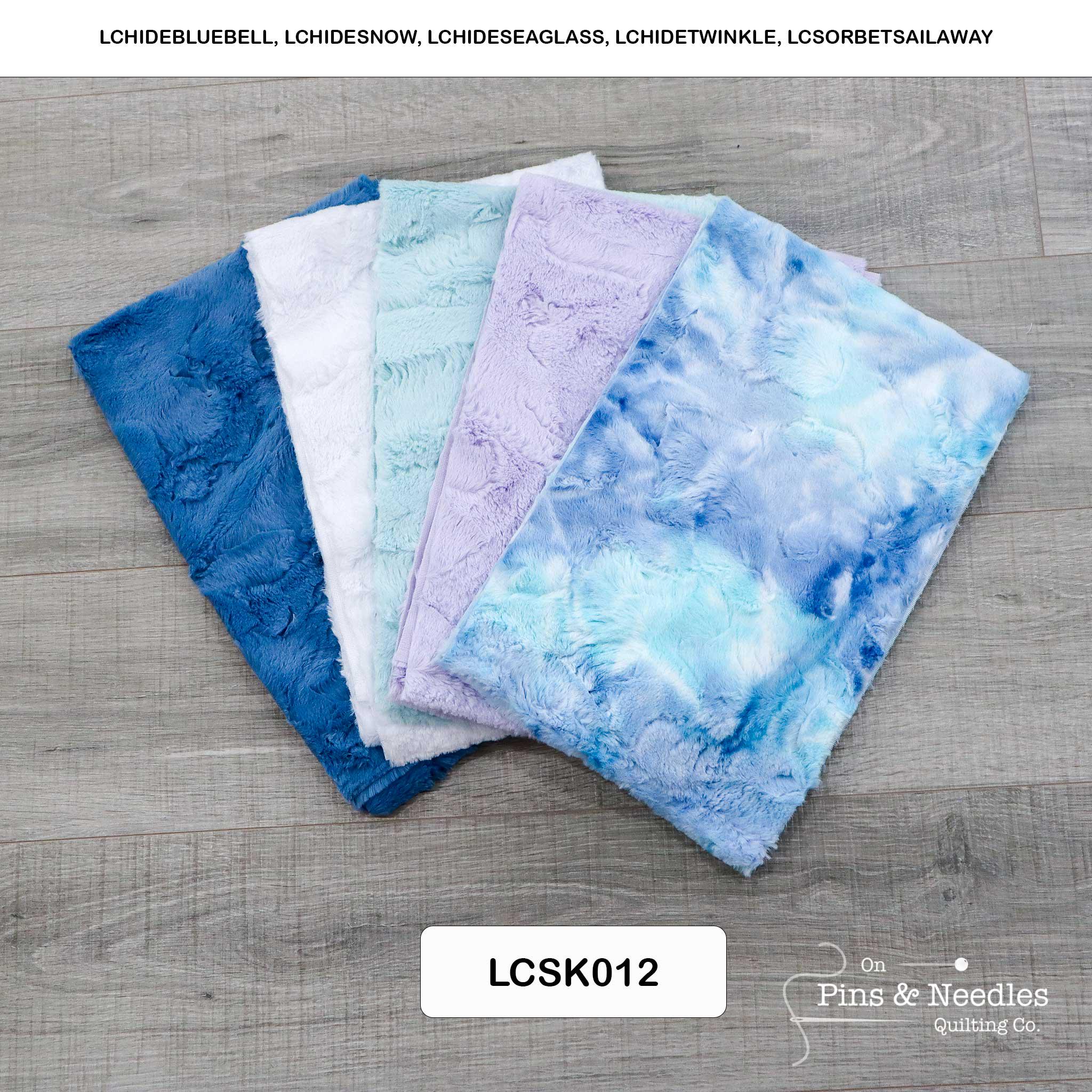 Limited Bundles 5 Pack of 10" X 60" Luxe Cuddle Strips - Shannon ...