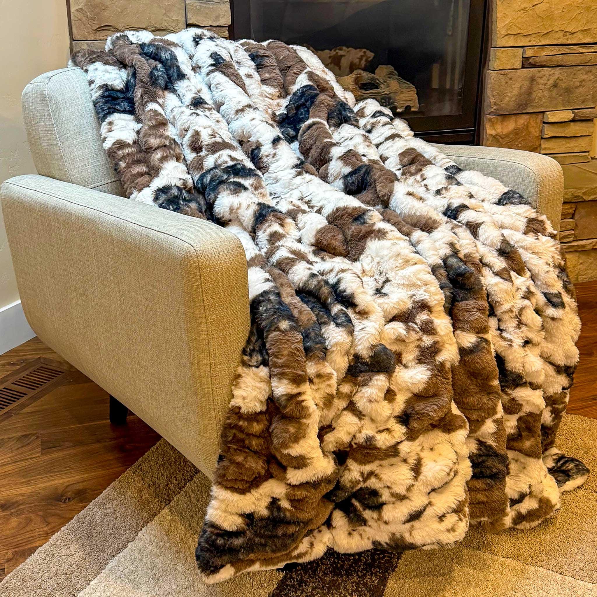 Minky Cuddle Blanket Luxe Milan Pony Mud Pie - Etsy