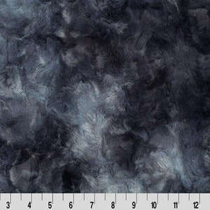 Shannon Fabrics Luxe Cuddle Galaxy Smoke Minky Fabric