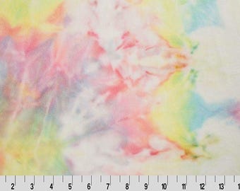 Shannon Fabrics Cuddle Tie Dye Pastel Minky Fabric
