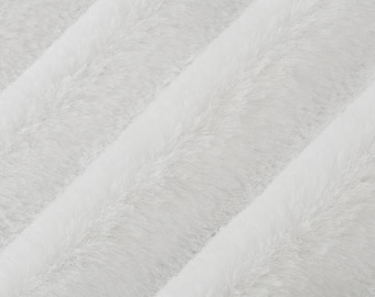 Shannon Fabrics Luxe Cuddle Seal Snow Minky Fabric