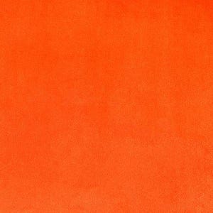 Shannon Fabrics Quilting Cuddle Solid Mandarin 1.5mm 45&quot; Wide Minky Fabric