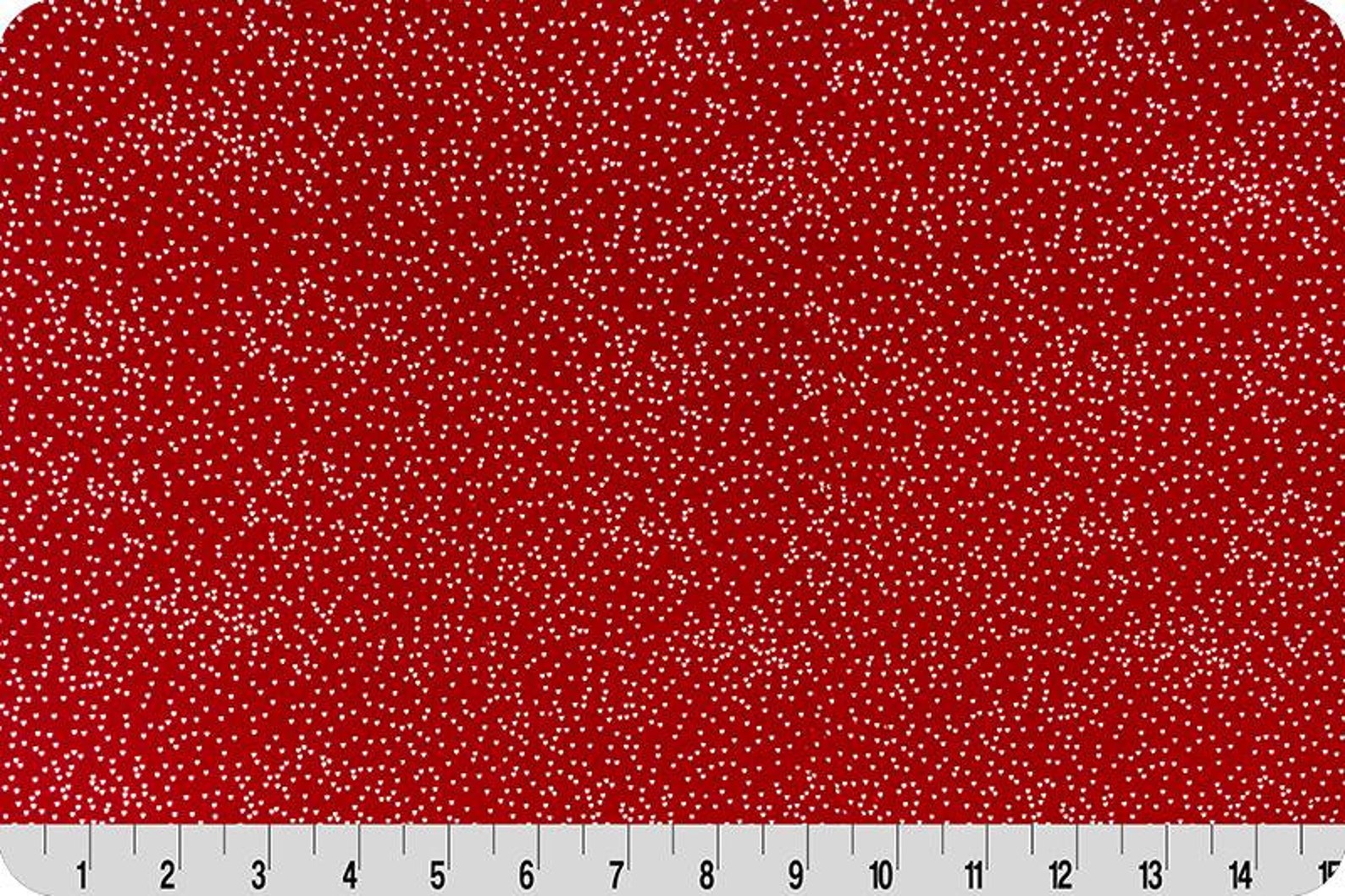 Shannon Fabrics Sparkle Cuddle Glitter Scarlet/Silver Minky Etsy