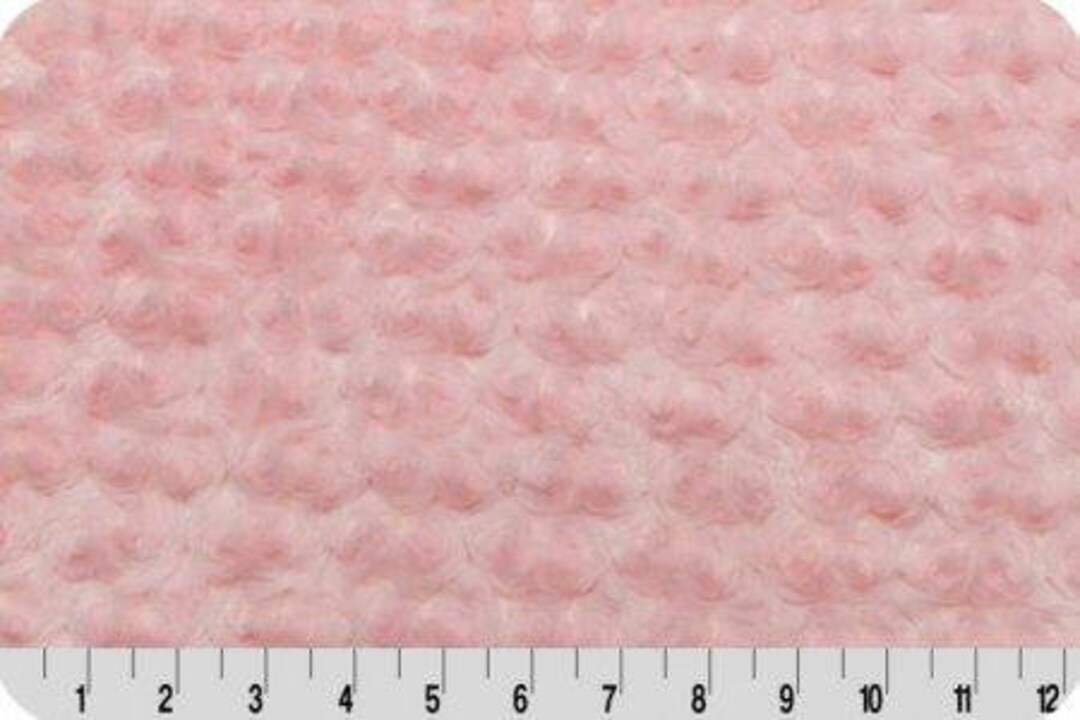 Shannon Fabrics Extra Wide 90 Solid Cuddle 3 Hot Pink Minky Fabric 1 Yard
