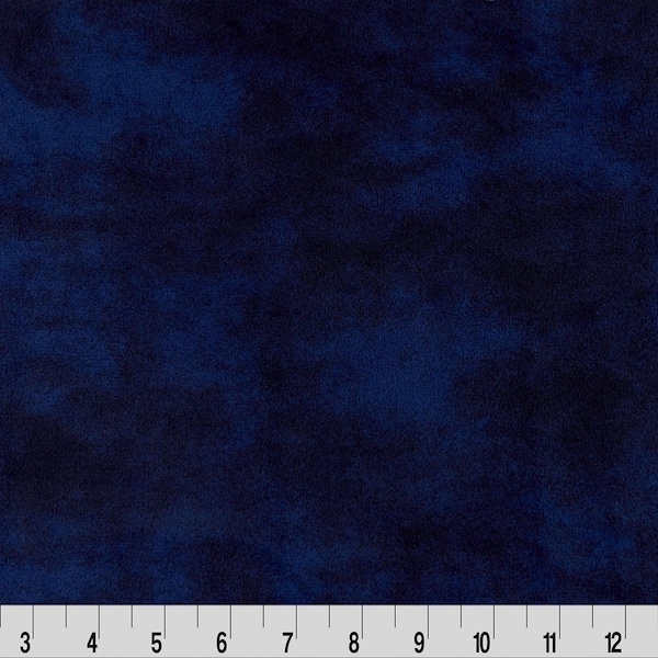 Shannon Fabrics Extra Wide 90" Mist Cuddle Navy Minky Fabric