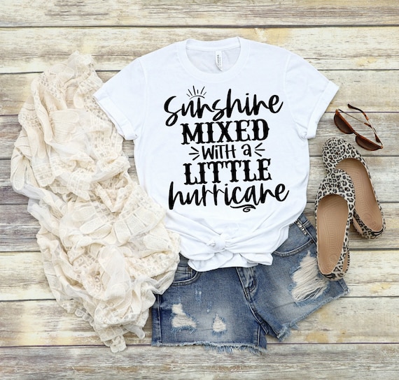 Sunshine Mixed Little Hurricane T-Shirt Sunshine Mixed Little Hurricane T-Shirt