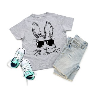 Easter Bunny Sunglasses Shirt, Easter Bunny Shirt, Kids Easter Shirt, Boys Easter Shirt, Toddler Easter Shirt, Cool Dude Shirt, Easter Peeps