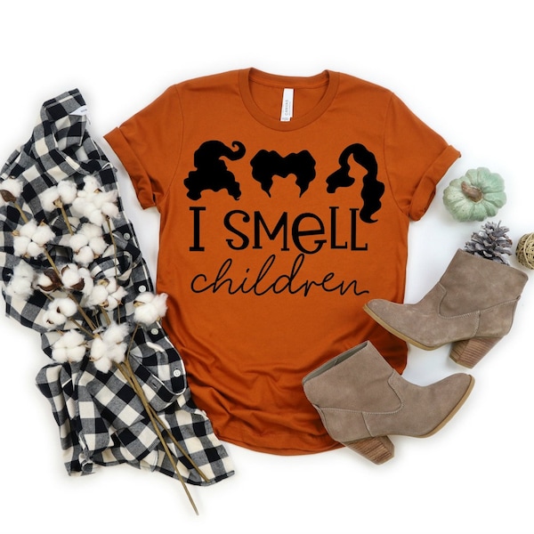 I Smell Children Shirt | Hocus shirts | Just a Bunch of Hocus | Halloween tee | Fall Shirt | Fall is my Favorite | Fall Clothing, Pocus