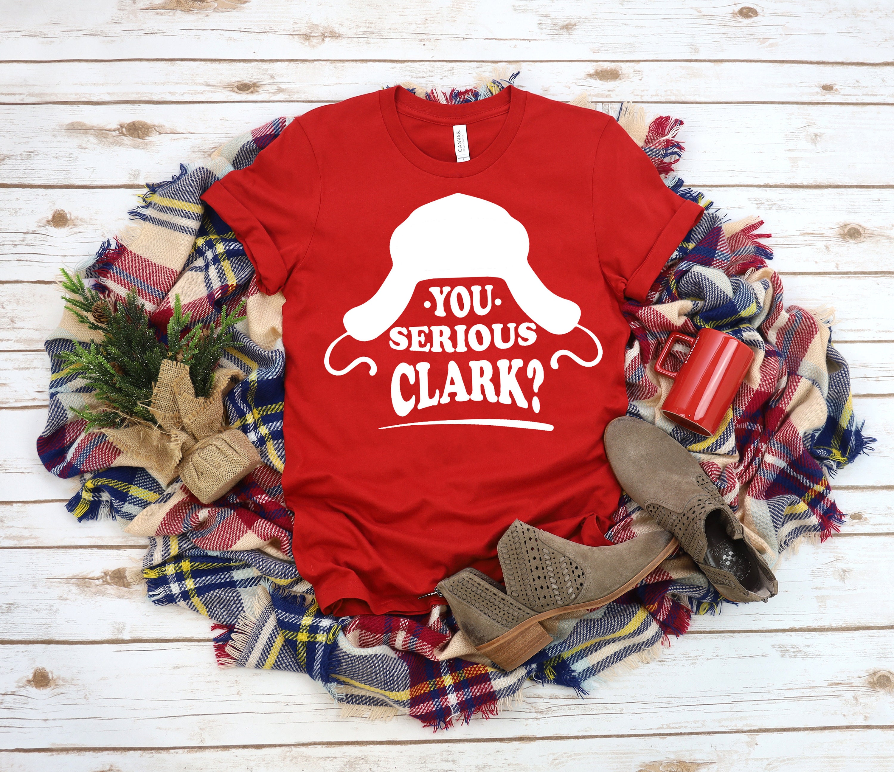You Serious Clark Shirt, Christmas Vacation, Its a Beaut, Griswald Ch…