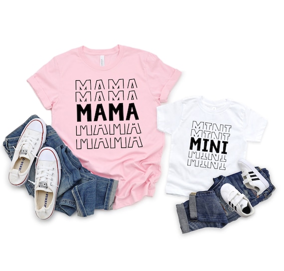 Mama Mini Matching Shirts Matching Shirts Mama Shirt Mini - Etsy