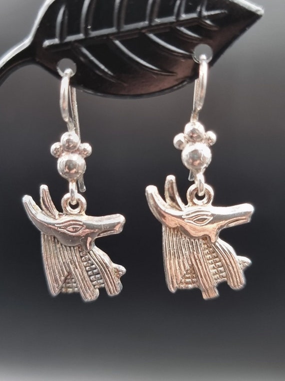 Anubis earrings clearance