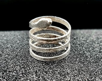 Serpent ring Sterling Silver 925