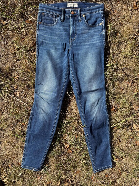 Hand Embroidered Heart Jeans, Handmade Jeans, Hand