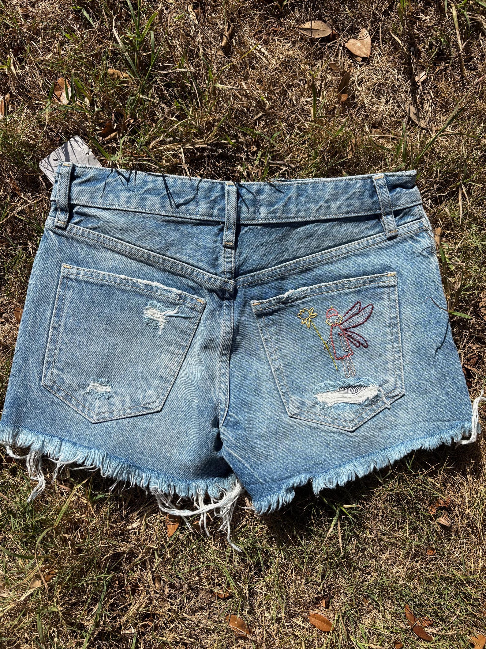 Embroidered Shorts