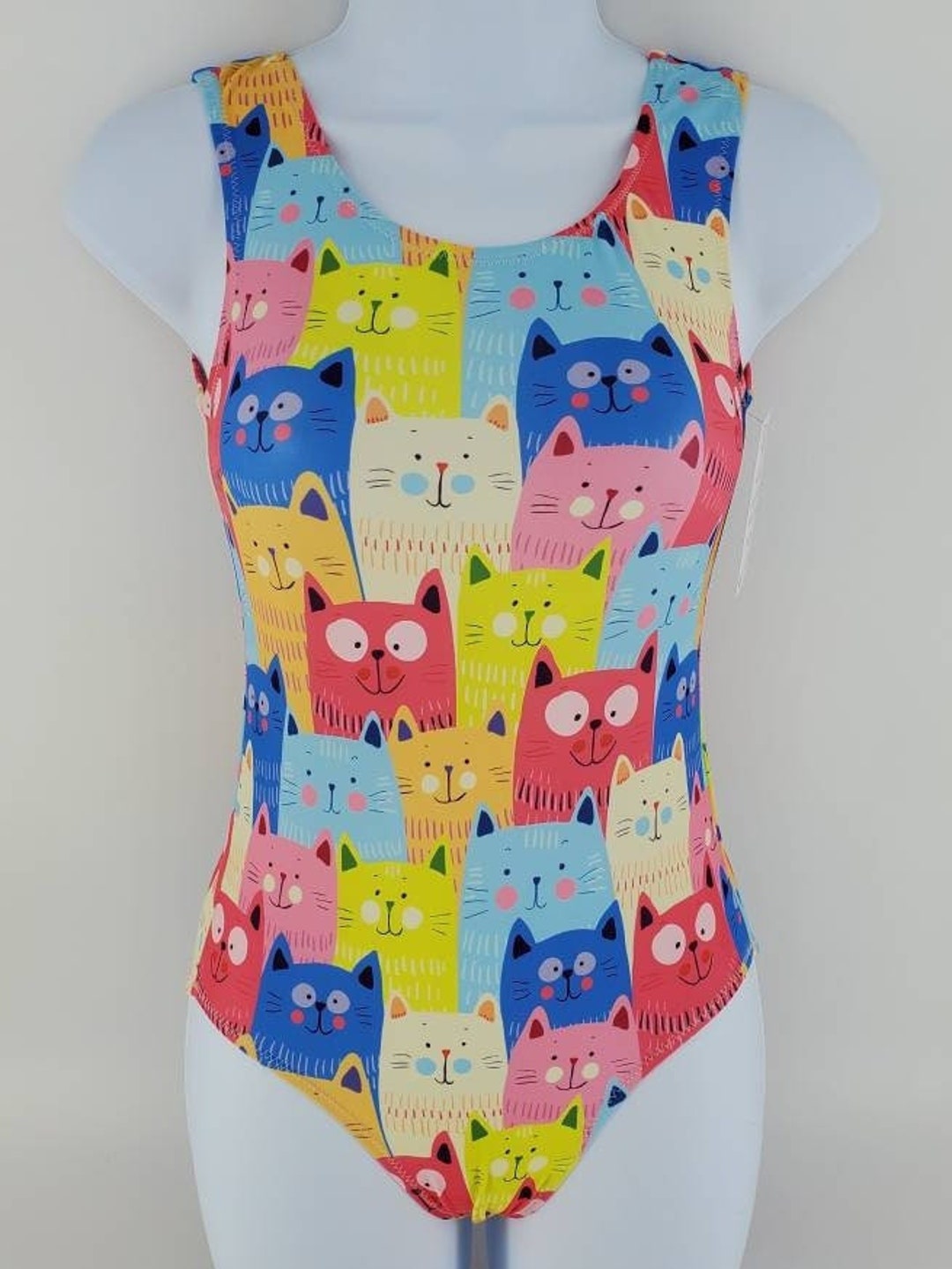 Pastel Cats Leotard Gymnastics Leotards Affordable Etsy