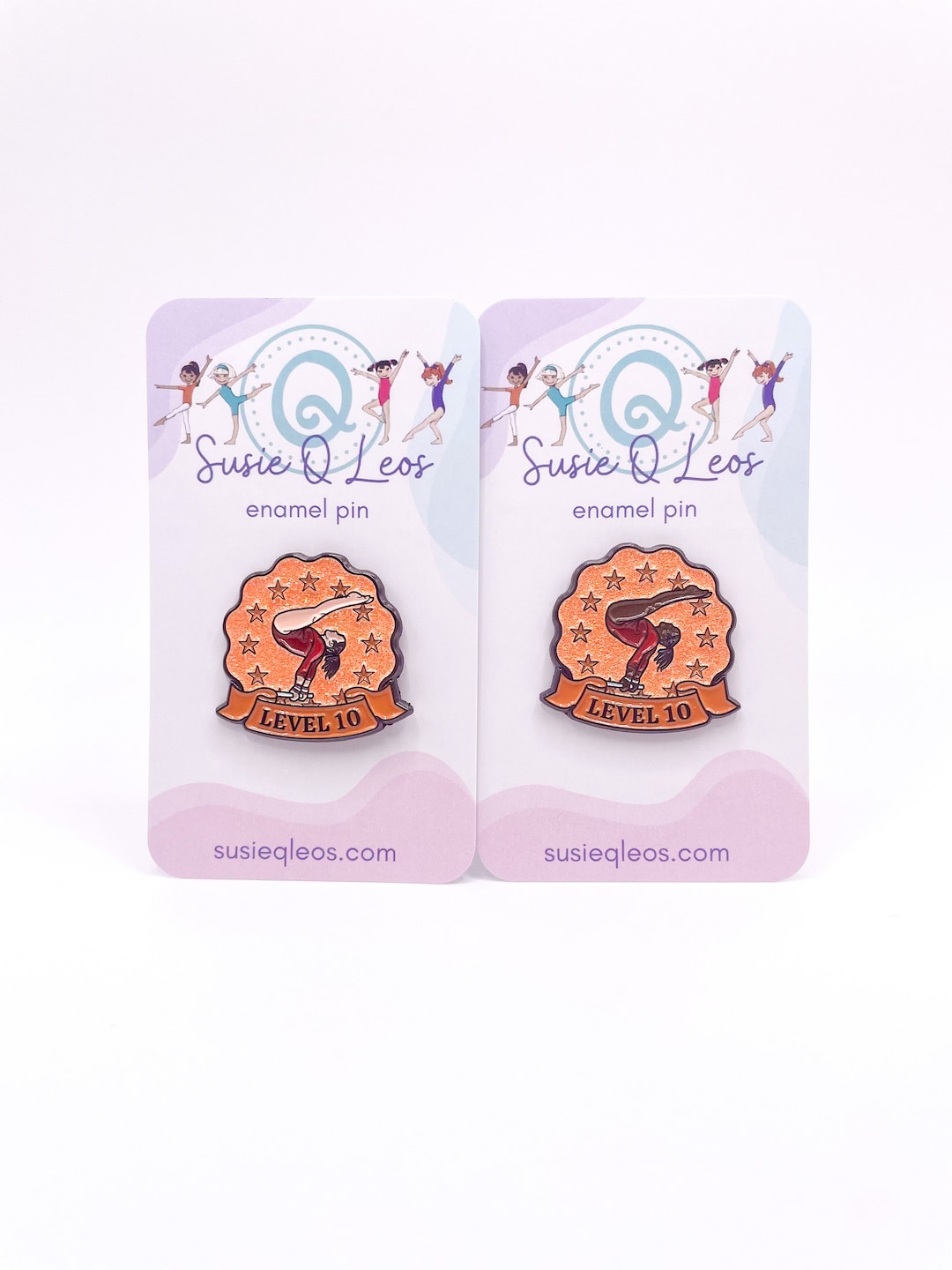 Level 10 Gymnastics Enamel Pin Gymnastics Pin Gymnastics Etsy