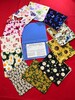 Vaccination Card Holder 4 x 3 | Vaccination Card Protector | Cute Fabrics | Vinyl Pocket 