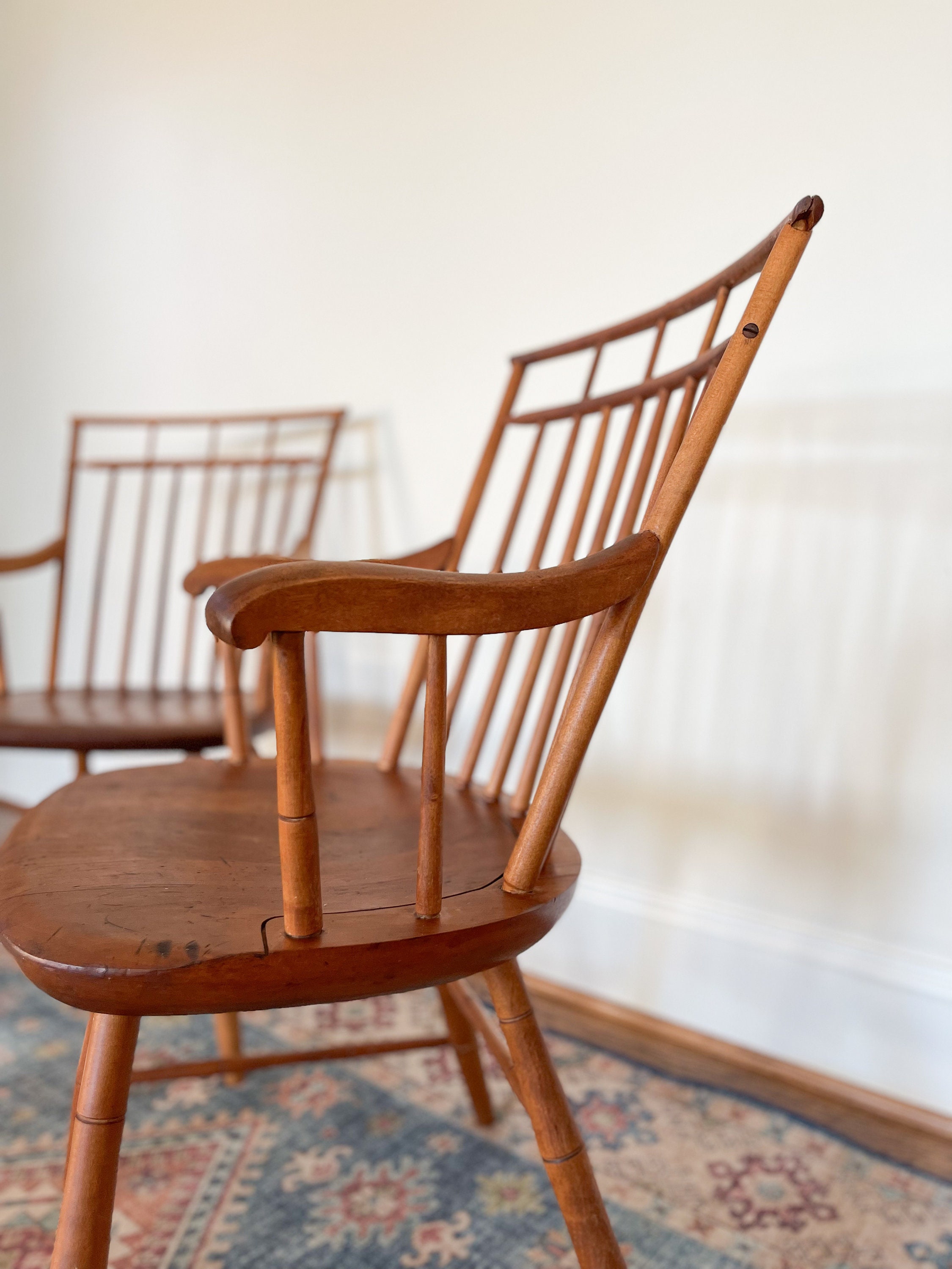 SOLD no Longer Available Vintage Windsor Chairs Cohasset Colonial by