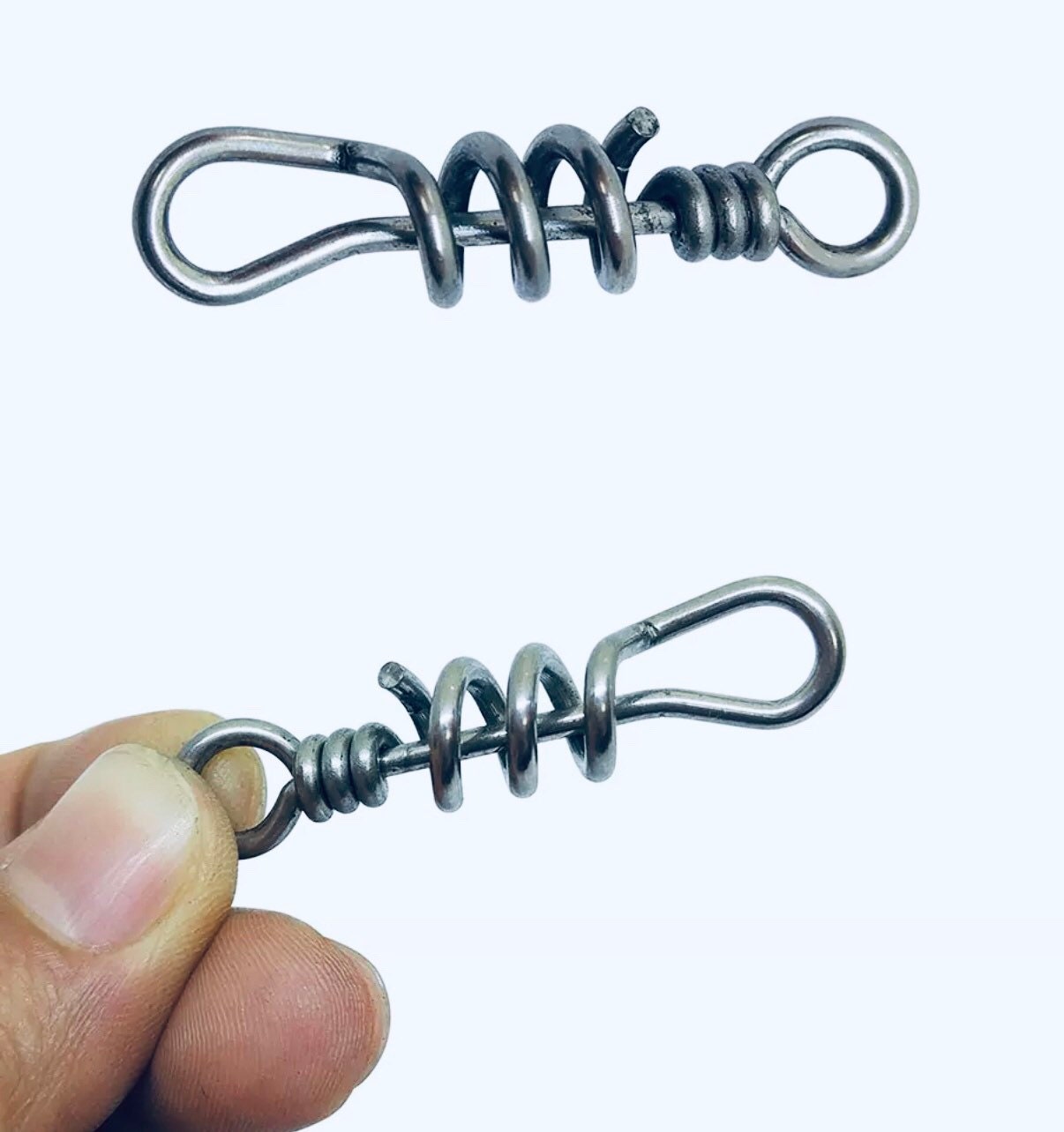 Made To Order 50x Pack -BIG-GAME Hook Swivels / XL Strength / Quick Hang  Screwed Snap