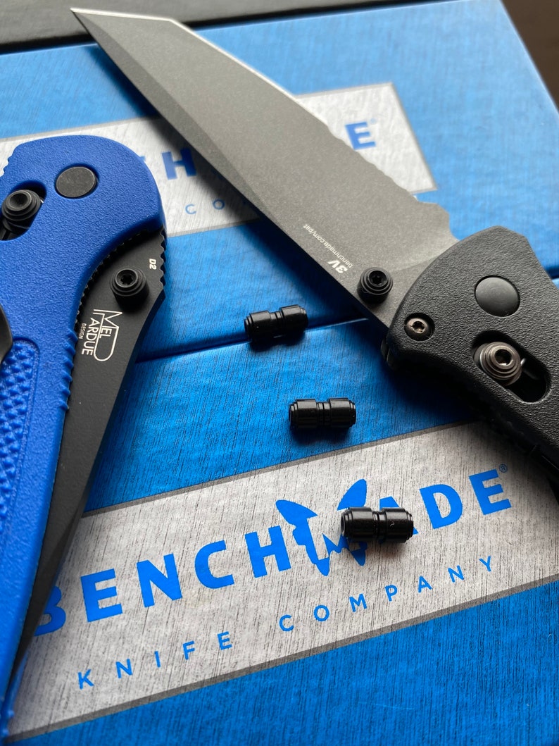 OG Titanium Thumb Stud BLACK / Fits Benchmade Crooked River Etsy