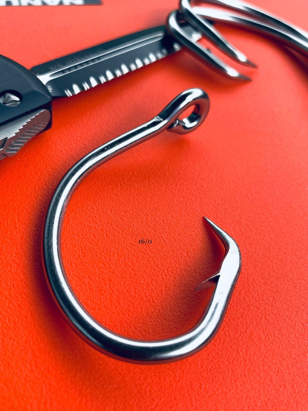 GRIPBRABED Hook / Offset Barbed / Made Inhouse / Etsy