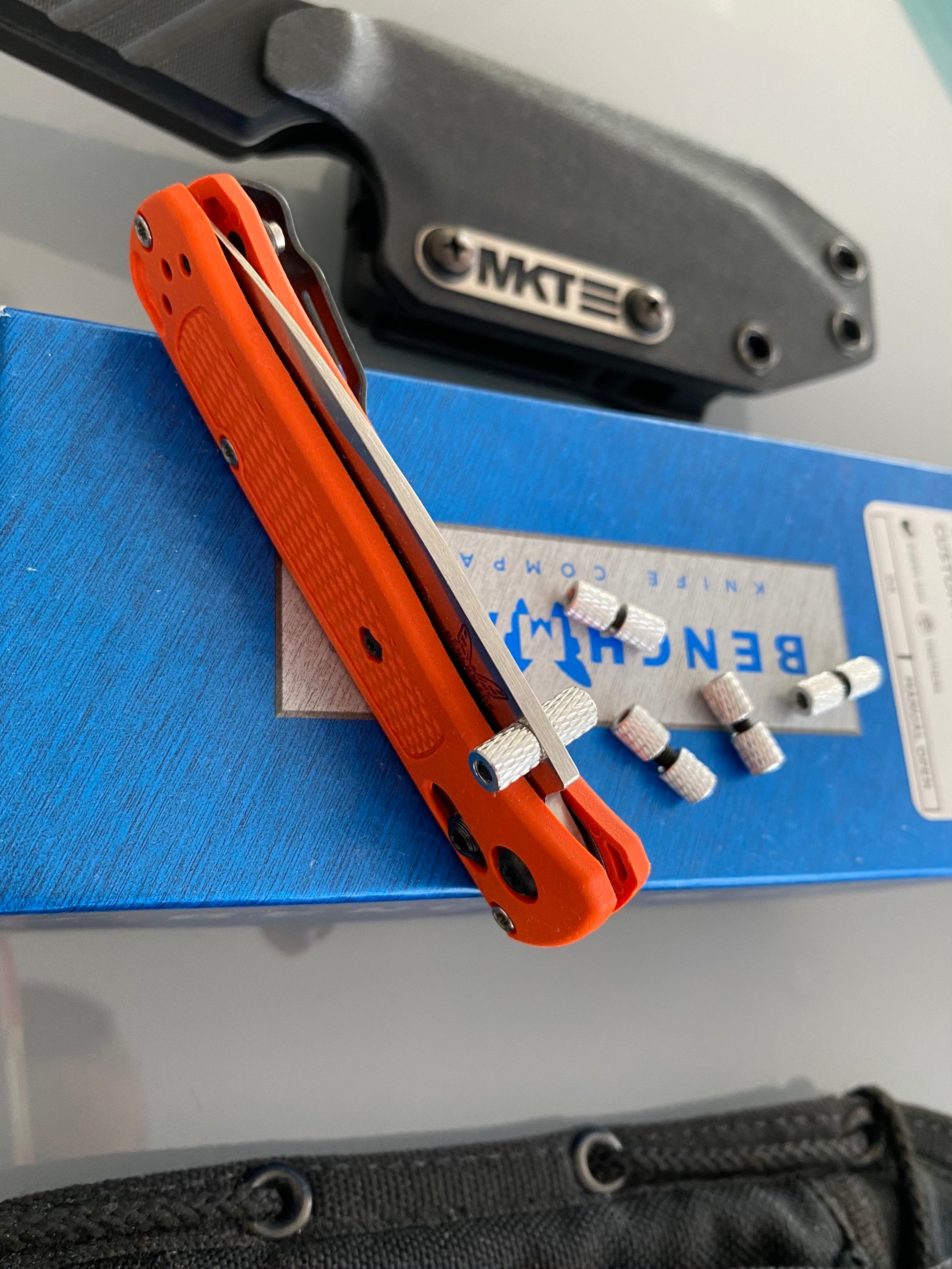 SILVERGRIP Thumb Stud Black Eye / Fits Many Benchmade Etsy