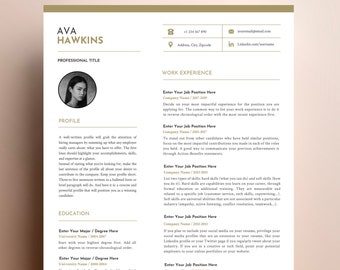 Creative Resume Template ⎥ Professional Resume Template Word ⎥ Teacher Resume Template
