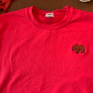 Sudadera bordada personalizada