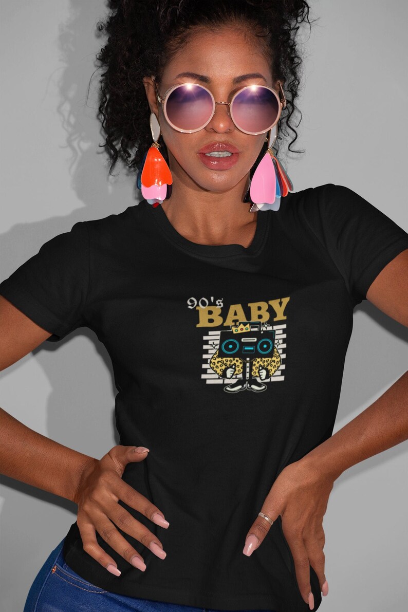 90's Baby T-shirt 90's Baby Tee Boom Box Tee Hip | Etsy