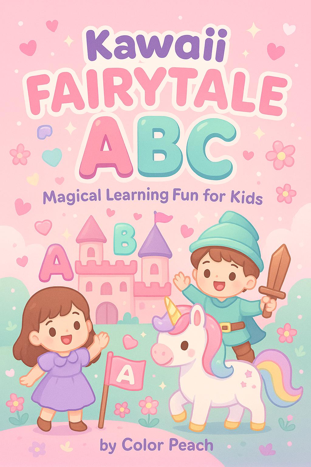 Fairy Tale Alphabet Flashcards | Pastel ABC Learning Preschool ...