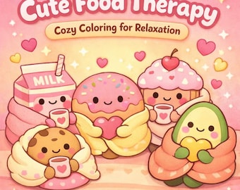 Kleurboek voor kinderen | Vrolijke, gemakkelijke activiteit (afdrukbare pdf)